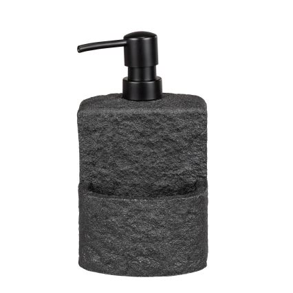 WENKO 54667100 - Dispenser di sapone FESTIVAL 10,5x18 cm nero