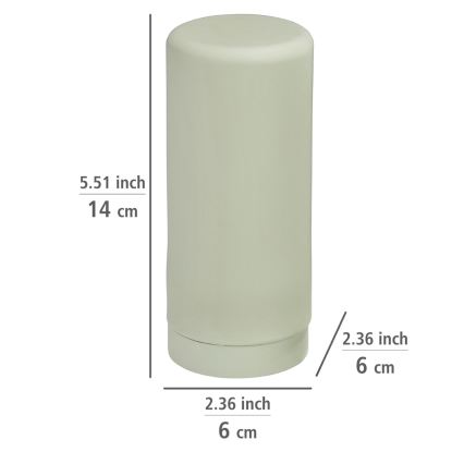 WENKO 54674100 - Dispenser EASY SQUEEZ-E 6x14 cm verde