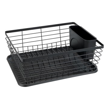 WENKO 54766100 - Scolapiatti BLACK OUTDOOR KITCHEN 36x30 cm nero/nero