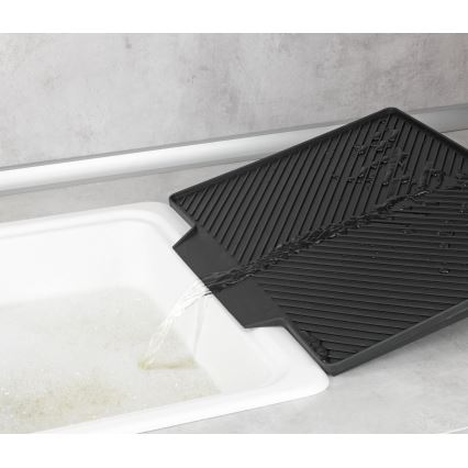 WENKO 54771100 - Scolapiatti NELIA 34x40 cm nero