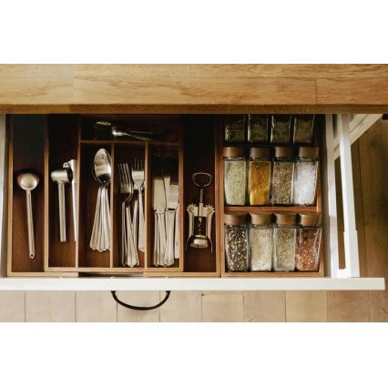 WENKO 54950100 - Portaspezie ANNI 38x20 cm marrone