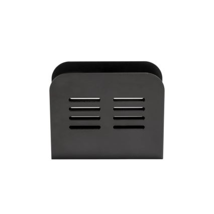 WENKO 55025100-Porta tovaglioli BLACK OUTDOOR KITCHEN 15x12,5 cm nero