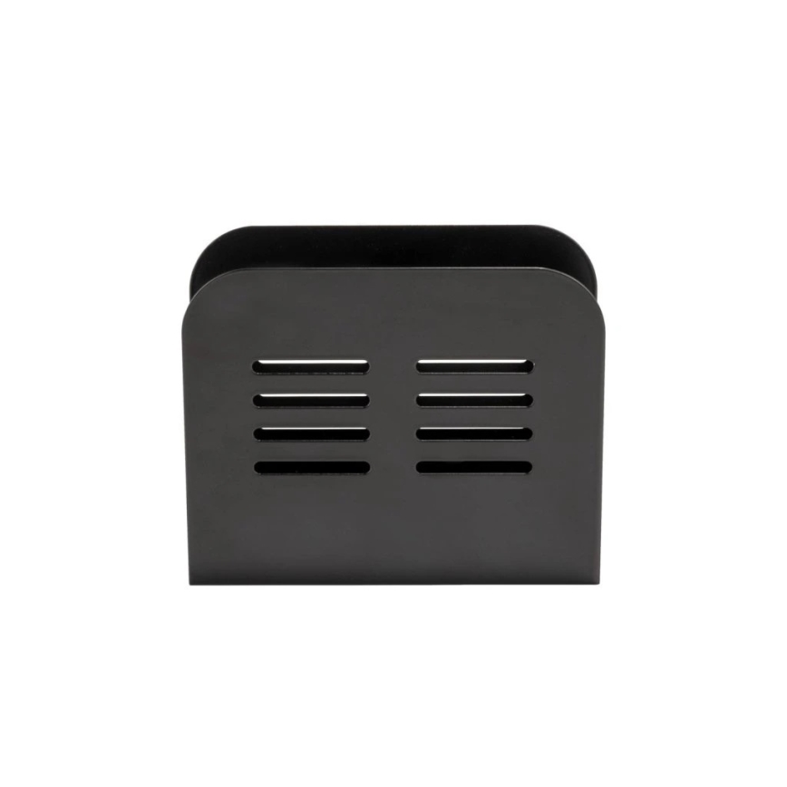 WENKO 55025100-Porta tovaglioli BLACK OUTDOOR KITCHEN 15x12,5 cm nero