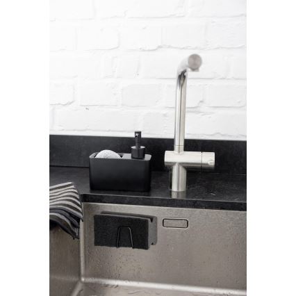 WENKO 55071100 - Supporto BLACK OUTDOOR KITCHEN 5x5 cm acciaio inox/nero