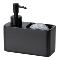 WENKO 55076100 - Dosatore di sapone BLACK OUTDOOR KITCHEN 14,5x14,3 cm nero