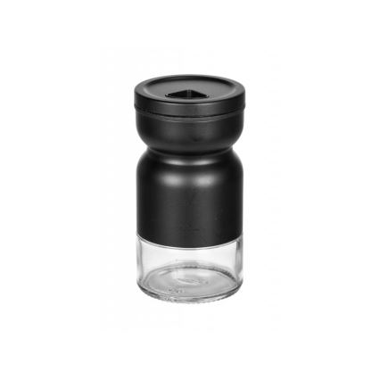 WENKO 55081100 - Set per spezie BLACK OUTDOOR KITCHEN 12x14,5 cm trasparente/nero