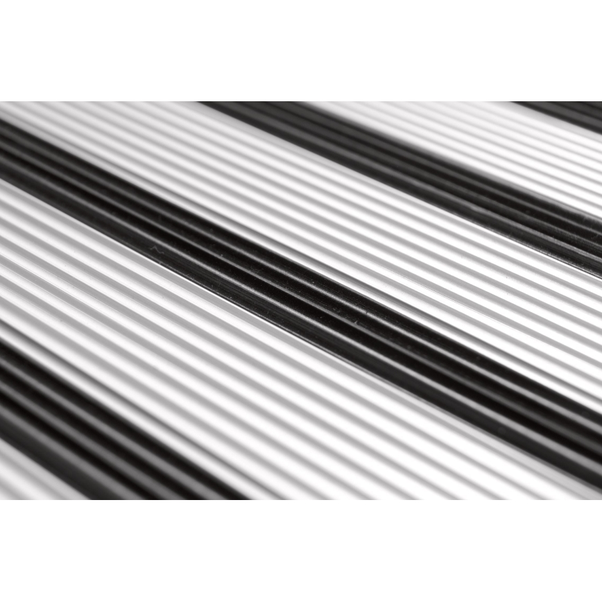 WENKO 601011100 - Scaletta ALU-DESIGN 44x101 cm argento/nero