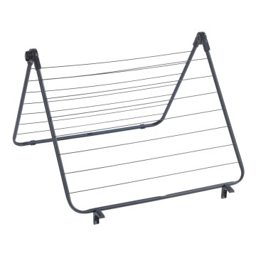 WENKO 63003100 - Stendibiancheria CHAMPION 65x114 cm nero