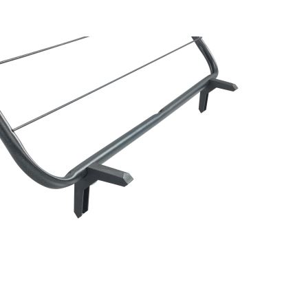 WENKO 63003100 - Stendibiancheria CHAMPION 65x114 cm nero