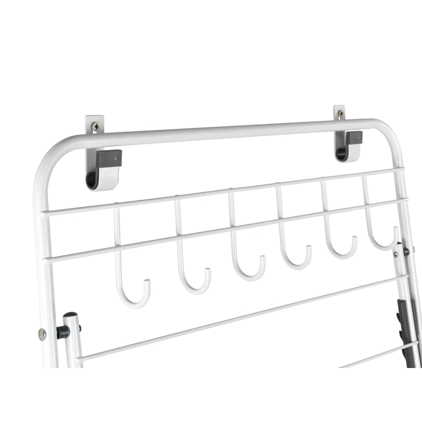 WENKO 63010800 - Stendibiancheria 51x142 cm bianco/grigio