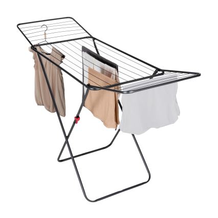 WENKO 63015100 - Stendibiancheria CHAMPION 170x98 cm nero