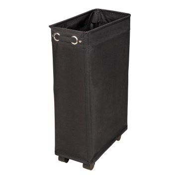 WENKO 69737800 - Cesto per il bucato CORNO 18,5x60 cm nero