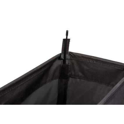 WENKO 69737800 - Cesto per il bucato CORNO 18,5x60 cm nero