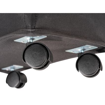 WENKO 69737800 - Cesto per il bucato CORNO 18,5x60 cm nero