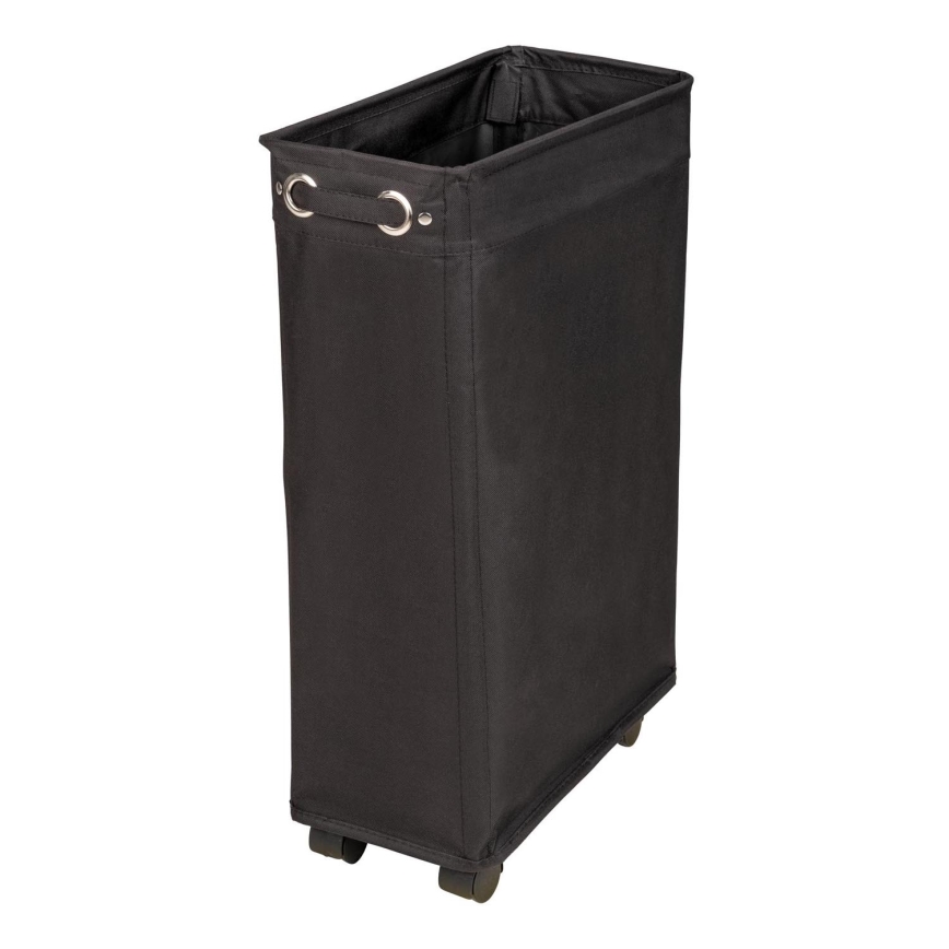 WENKO 69737800 - Cesto per la biancheria CORNO 18,5x60 cm nero