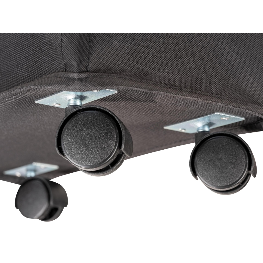 WENKO 69737800 - Cesto per la biancheria CORNO 18,5x60 cm nero