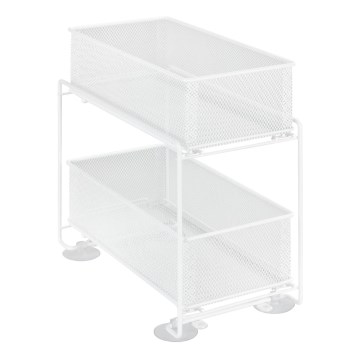 WENKO 69769800 - Supporto GIOMA 35x33,5 cm bianco