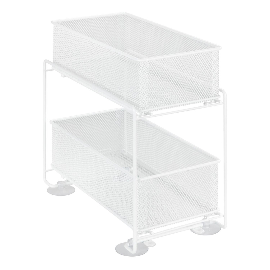 WENKO 69769800 - Supporto GIOMA 35x33,5 cm bianco