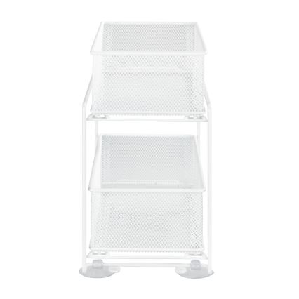 WENKO 69769800 - Supporto GIOMA 35x33,5 cm bianco