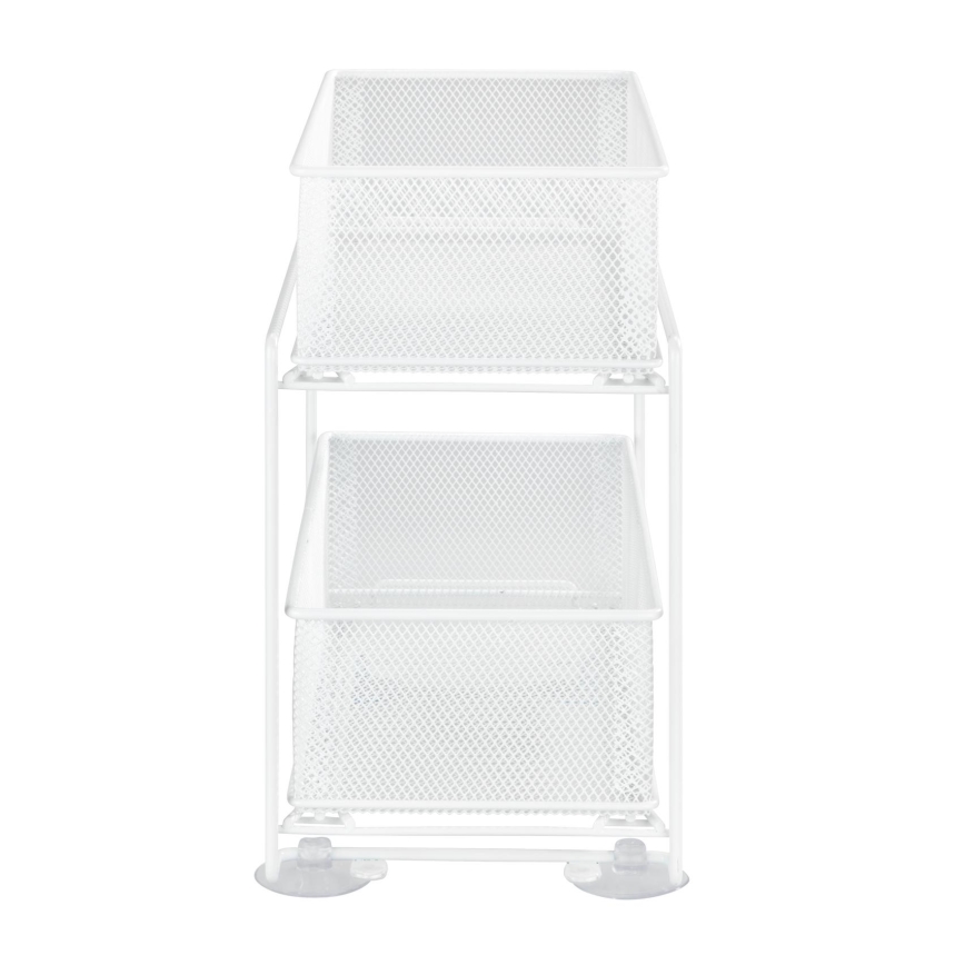 WENKO 69769800 - Supporto GIOMA 35x33,5 cm bianco