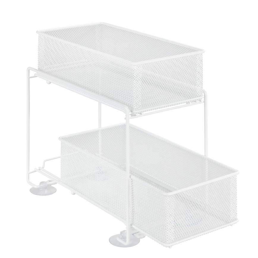 WENKO 69769800 - Supporto GIOMA 35x33,5 cm bianco