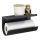 WENKO 71144800 - Portarotolo JET 30x15 cm nero