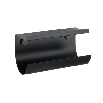 WENKO 71144800 - Portarotolo JET 30x15 cm nero