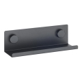 WENKO 71145800 - Supporto JET 25x7,5 cm nero