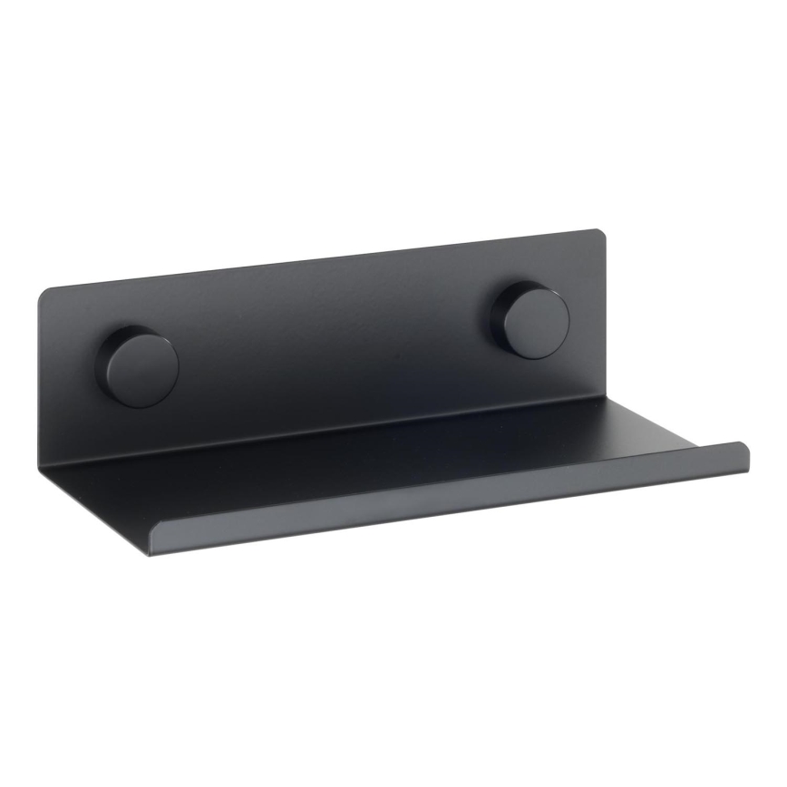 WENKO 71147800 - Mensola JET 25 x 7,5 cm nera