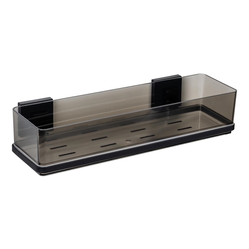 WENKO 71446800 - Mensola VACUUM-LOC QUADRO ED 38,5x14,5 cm nera