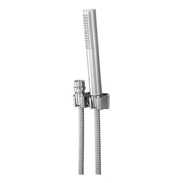 WENKO 81340100 - Doccia DUO 170x2,7 cm cromo lucido/argento/grigio