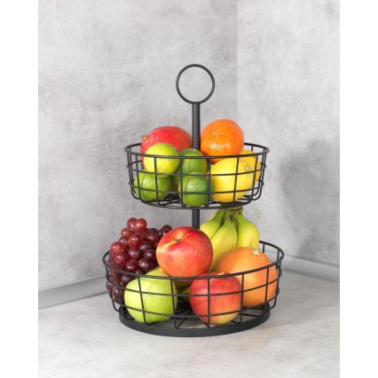 WENKO 88740800 - Cestino LOFT 28x39 cm nero