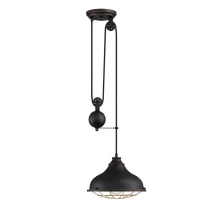 Westinghouse 61249 - Lampadario a sospensione con filo CHAVES 1xE27/60W/230V