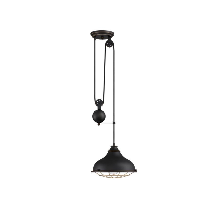 Westinghouse 61249 - Lampadario a sospensione con filo CHAVES 1xE27/60W/230V
