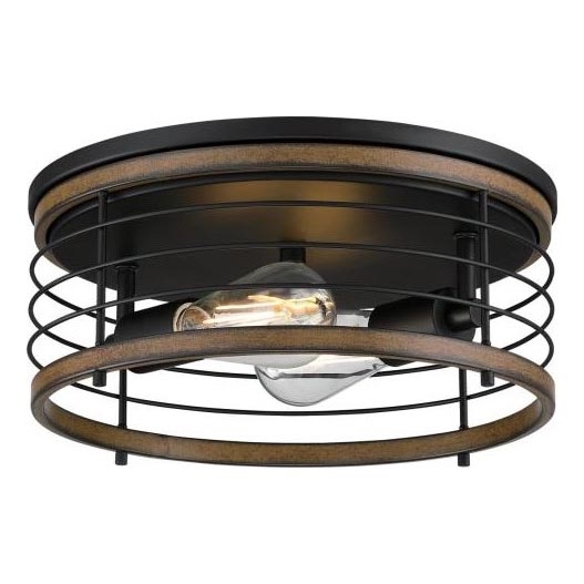 Westinghouse 61250 - Plafoniera ACKTON 2xE27/60W/230V barnwood