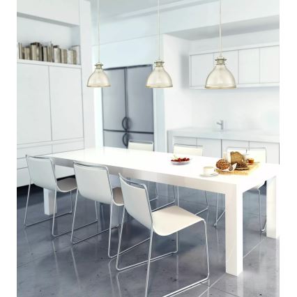 Westinghouse 6326940 - Lampadario a stelo MORRISON 1xE27/60W/230V Ø 31 cm