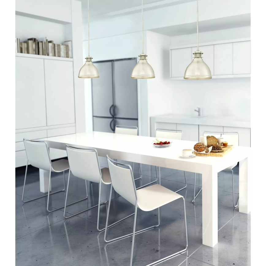 Westinghouse 6326940 - Lampadario a stelo MORRISON 1xE27/60W/230V Ø 31 cm