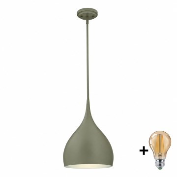 Westinghouse 6329340 - Lampadario LED sospeso su cavo URBAN 1xE27/60W/230V Ø 28 cm