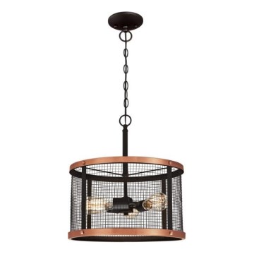 Westinghouse 63327 - Lampadario a sospensione con catena EMELIE 3xE27/60W/230V