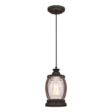 Westinghouse 6361740 - Lampadario a cavo CANYON 1xE27/60W/230V Ø 19 cm