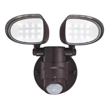 Westinghouse 63642 - Proiettore da esterno a LED con sensore LED/17,5W/230V IP44