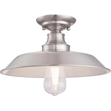Westinghouse 6370240 - Lampadario a plafone IRON HILL 1xE27/60W/230V Ø 31 cm