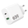 Winner Group - Adattatore a carica rapida 1xUSB-C + 1xUSB-A Power Delivery 65W bianco