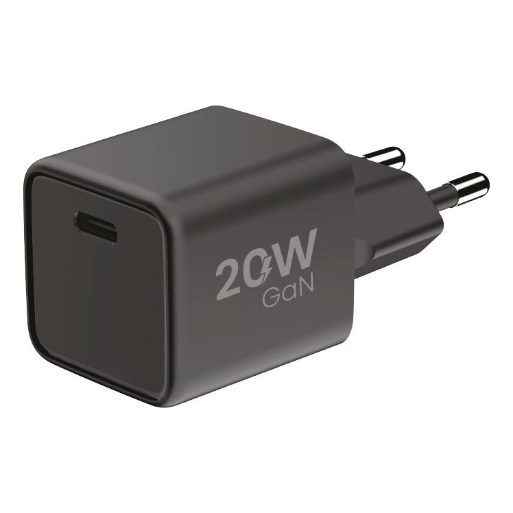 Winner Group - Adattatore a carica rapida 1xUSB-C Power Delivery 20W nero