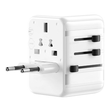 Winner Group - Adattatore da viaggio per ricarica rapida USB Power Delivery 20W, bianco