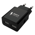 Winner Group - Adattatore di ricarica 2xUSB-A 12W nero