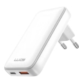Winner Group - Adattatore di ricarica GaN 1xUSB-A + 1xUSB-C 30W bianco