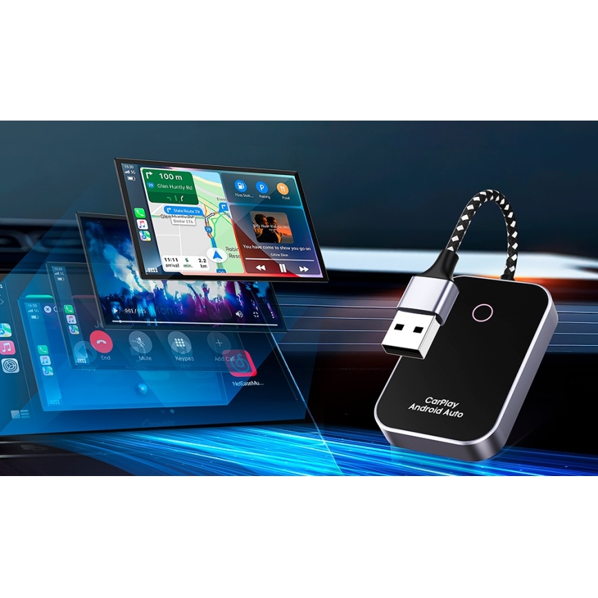 Winner Group-Adattatore GoWireless! per connessione wireless CarPlay e Android Macchina