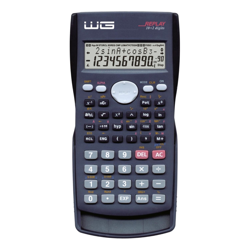 Winner Group - Calcolatrice scientifica MathMaster Pro 1xLR44 nero