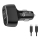 Winner Group - Caricabatterie da auto 1xUSB-C + 1xUSB-A Power Delivery 63W + Cavo USB USB-C / USB-C 1 m nero